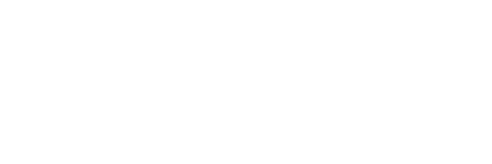 GOLF GALORE TRANSPARENT WHITE LOGO